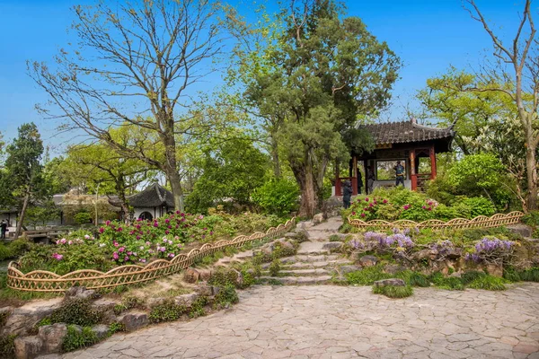 Suzhou Dugang Bahçe Bahçe mimarisi — Stok fotoğraf
