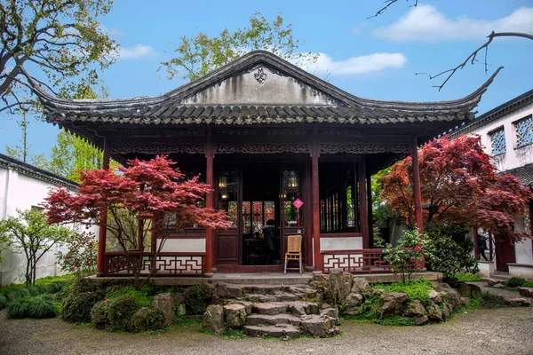 Suzhou Dugang Garden Garden Arquitetura — Fotografia de Stock