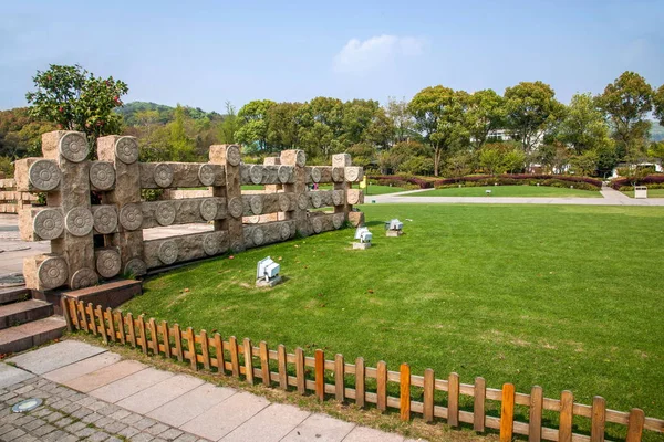 Wuxi Lingshan gran jardín del área escénica de Buda — Foto de Stock