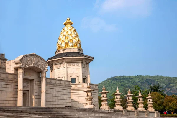 無錫霊山大きな仏景勝地霊山バチカン宮殿 — ストック写真