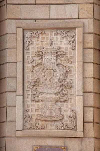 Wuxi Lingshan grande Buda área cênica Lingshan Palácio do Vaticano — Fotografia de Stock