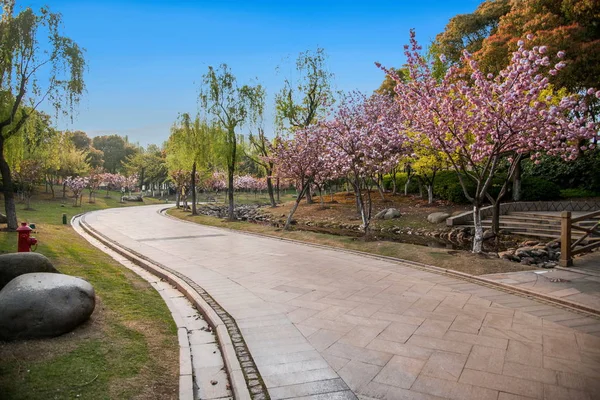 Wuxi lingshan großer Buddha landschaftlich reizvoller Garten — Stockfoto