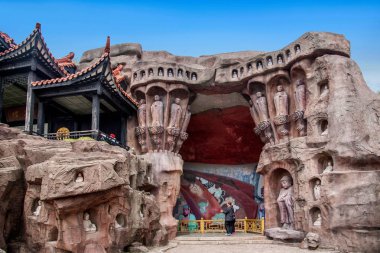 Wuxi Taihu Yuantouzhu Taihu Gölü Xiandao Dayiwan