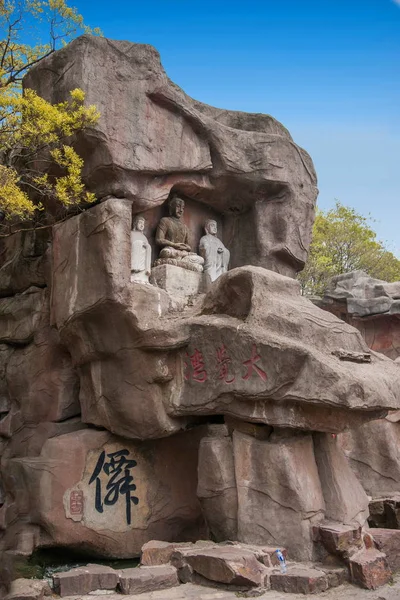 Wuxi Taihu Yuantouzhu Taihu Gölü Xiandao Dayiwan — Stok fotoğraf