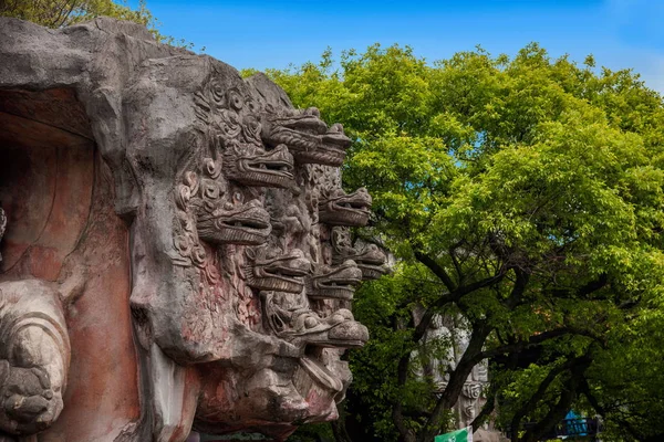 Wuxi Taihu Yuantouzhu Taihu Gölü Xiandao Dayiwan — Stok fotoğraf