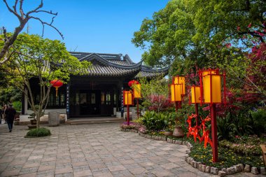 Wuxi Taihu Liyuan Bahçe mimarisi