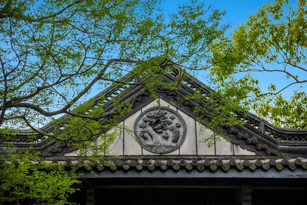 Wuxi Taihu Liyuan jardim arquitetura — Fotografia de Stock