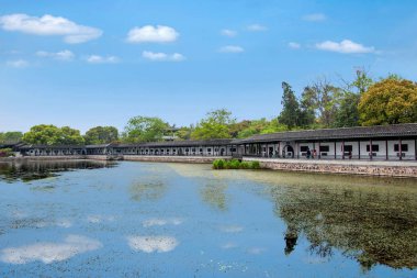 Wuxi Taihu Li Yuan Bahçe 1000 adım mesire