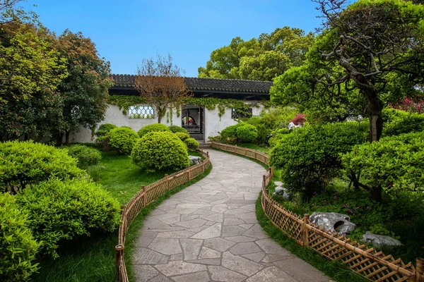 Wuxi Taihu Liyuan Garden Trail — Stockfoto