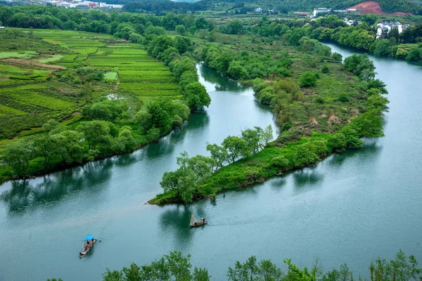 Jiangxi Wuyuan Moon Bay — Foto de Stock