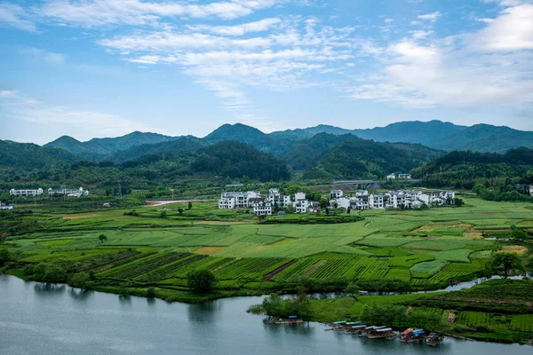 Jiangxi Wuyuan Moon Bay — Stock Photo, Image