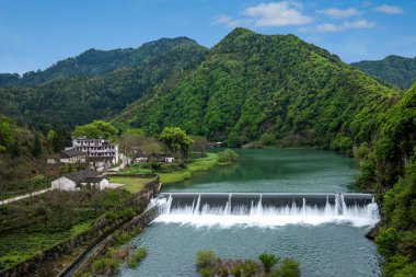 Jiangxi eyaletinin Wuyuan sahne
