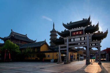 Jiangsu Wuxi Güney Temple kemer
