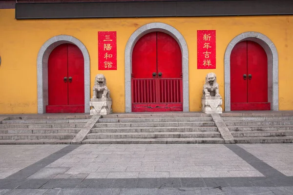 Jiangsu Wuxi Zuid-tempel — Stockfoto