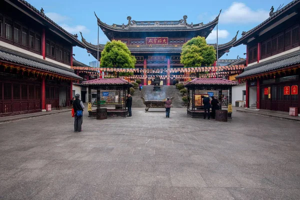 Jiangsu Wuxi södra Temple — Stockfoto