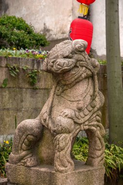 Zhang Zhongcheng Tapınağı Jiangsu Wuxi Huishan antik kenti