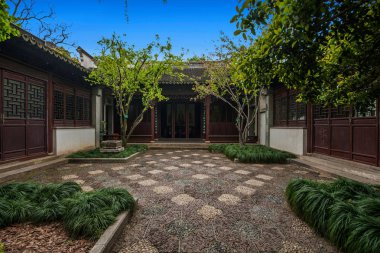 Wuxi Wuxi Huishan göndermek Chang Park Bahçe İnşaat