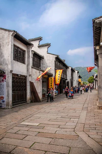 Jiangsu wuxi huishan Stadt — Stockfoto