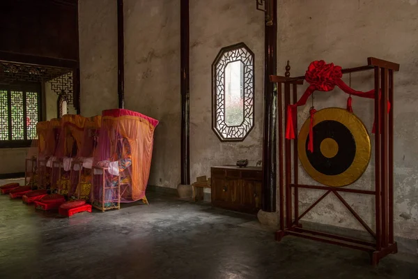 Jiangsu Wuxi Huishan antiga cidade de Zhang Zhongcheng Templo — Fotografia de Stock