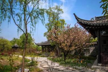 Yangzhou ince Batı Gölü Bahçe mimarisi