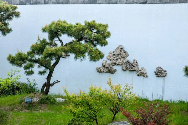 Yangzhou Slender West Lake to send bonsai garden — Stock Photo, Image
