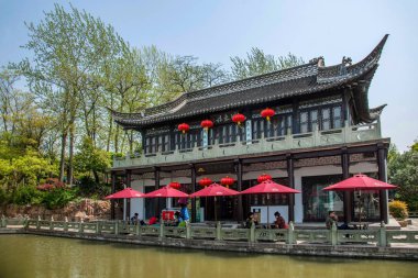 Yangzhou ince Batı Gölü Bahçe mimarisi