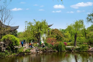 Yangzhou Ince Batı Gölü Xu Park