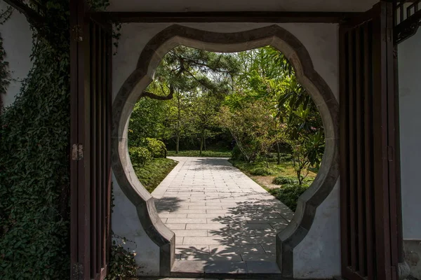 Yangzhou Slender West Lake Garden Architecture — Stock Photo, Image