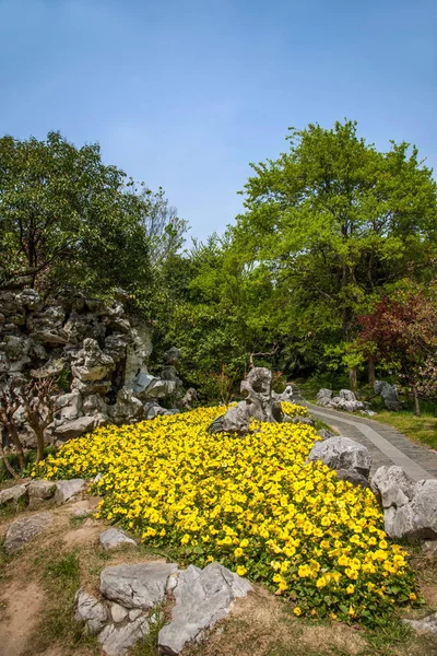 Yangzhou smukłe West Lake Garden Architecture — Zdjęcie stockowe