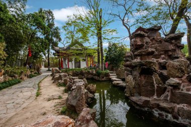 Yangzhou Daming Tapınağı Bahçe mimarisi