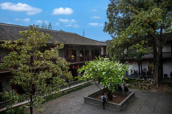 Yangzhou "il primo giardino della tarda dinastia Qing" -- Ho giardino — Foto Stock