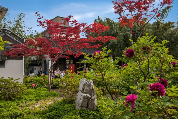 Yangzhou "el primer jardín de la dinastía Qing tardía" -- Ho jardín —  Fotos de Stock