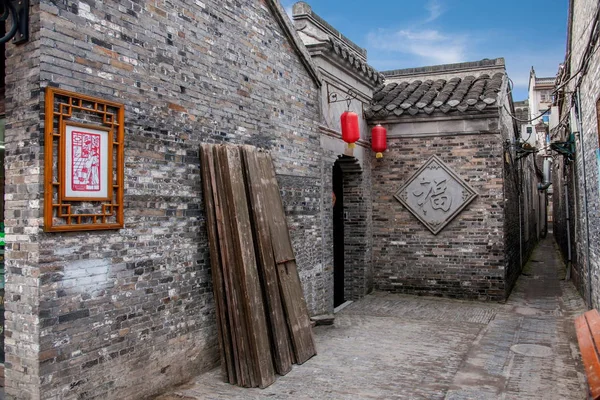 Yangzhou Dongguan Street casas antiguas —  Fotos de Stock