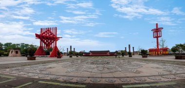 Jiangsu Zhenjiang Jinshan Temple Guanyin Square