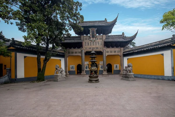 Templo de Jiangsu Zhenjiang Jinshan — Fotografia de Stock