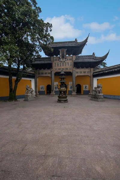 Templo de Jiangsu Zhenjiang Jinshan — Fotografia de Stock