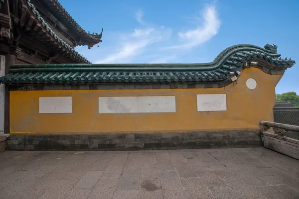 Jiangsu Zhenjiang Jinshan chrámu kláštera — Stock fotografie