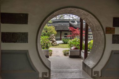 Zhenjiang Jinshan Dinghui Tapınağı orman taş Tablet