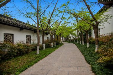 Zhenjiang Jinshan Dinghui Tapınağı Bahçe mimarisi