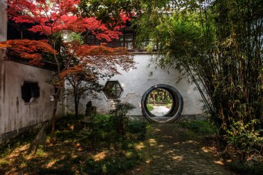 Zhenjiang Jinshan Dinghui Tapınağı Bahçe mimarisi