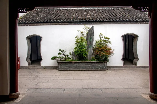 Temple Zhenjiang Jinshan Dinghui Forêt de comprimés de pierre — Photo