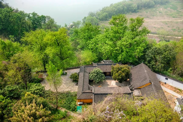 Zhenjiang Jiao Shan overlooking the temple