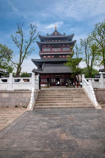 Zhenjiang Yuntai dağ Yuntai Pavilion — Stok fotoğraf