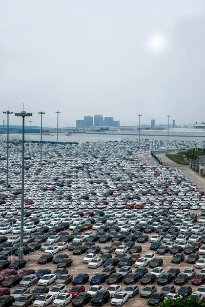 Changan Ford autó üzleti autó parkoló — Stock Fotó