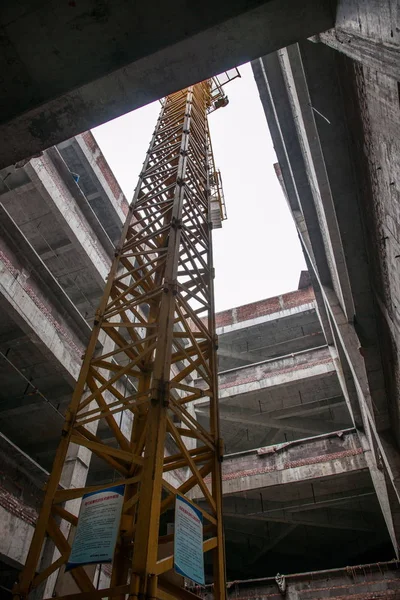 Estaleiro de construção de habitação de Wanzhou — Fotografia de Stock