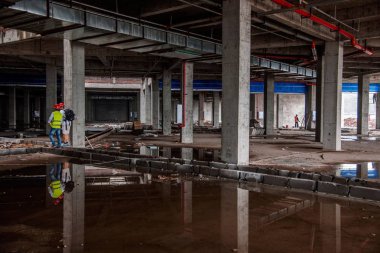   Konut inşaat şantiye sitesi