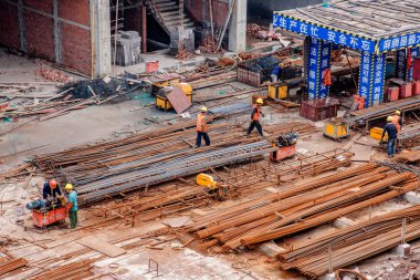 Wanzhou inşaat sitesi sitesi konut