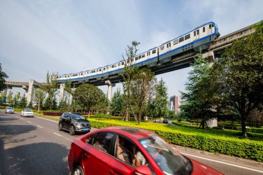 Chongqing şehir demiryolu Transit hat 3 Jinyu bölüm