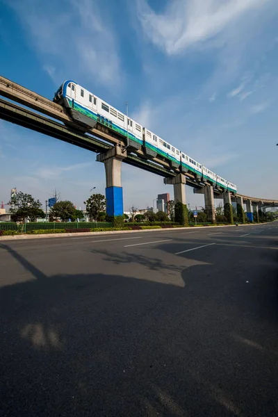 Chongqing City Rail Transit Line 3 Jinyu Section — Stock Photo, Image