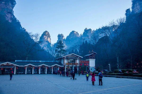 Parque Forestal Nacional Hunan Zhangjiajie — Foto de Stock
